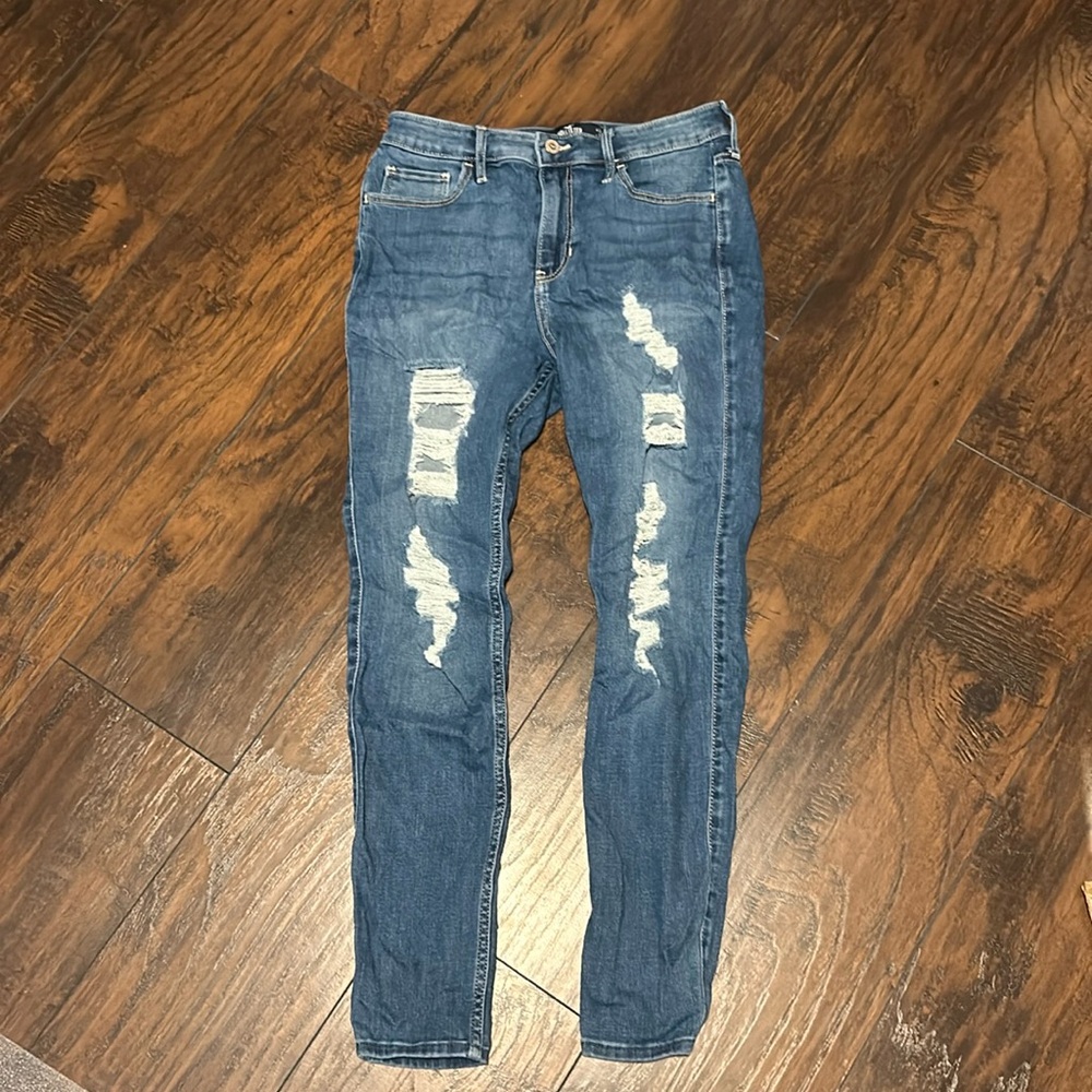 Hollister high rise super skinny jeans